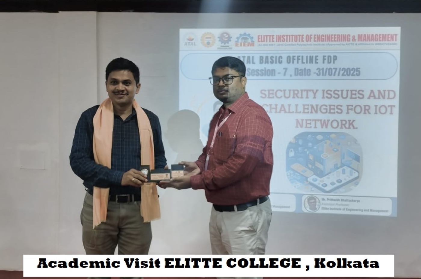Academic visit to ELITTE Kolkata