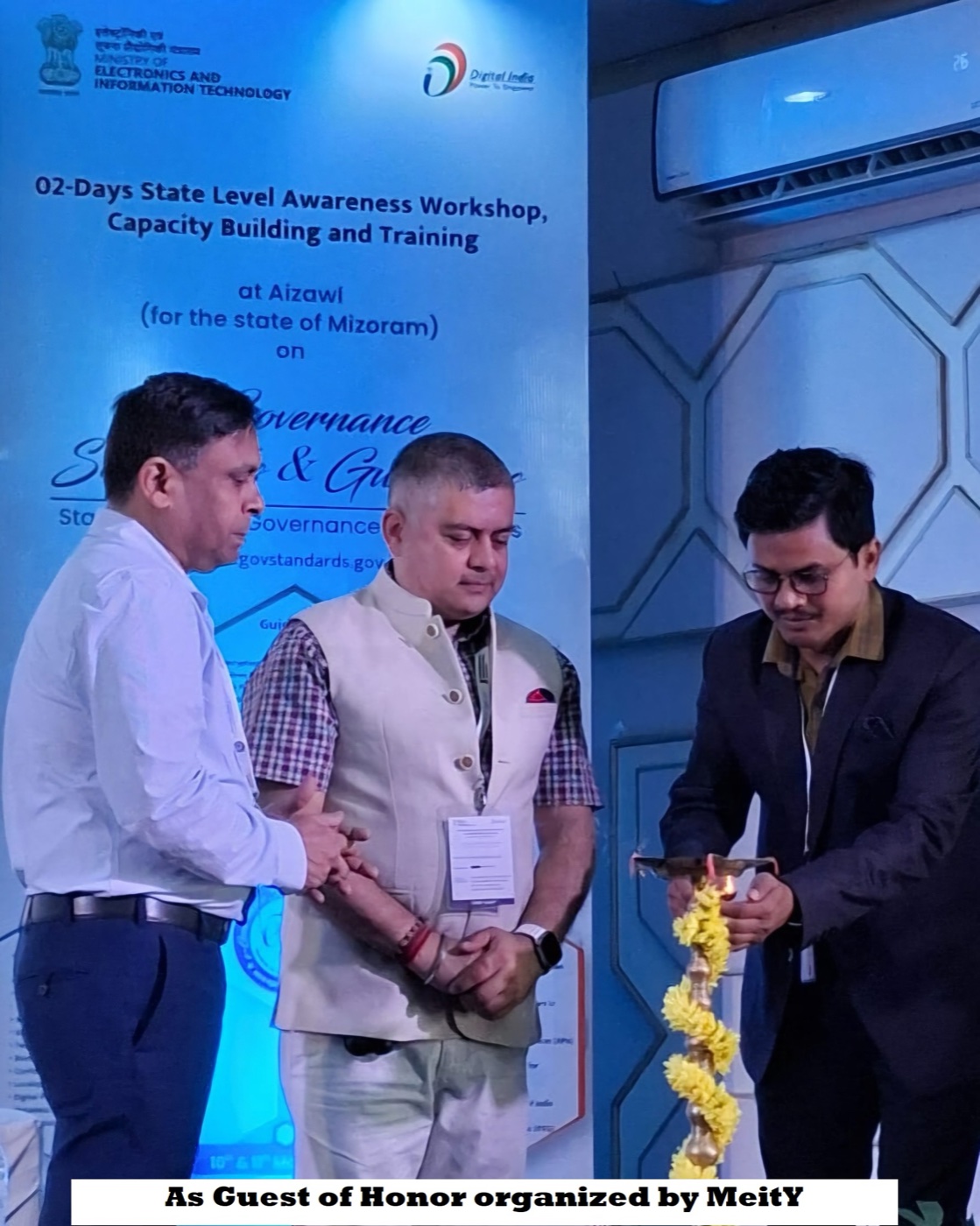 Guest of Honour at MeitY workshop