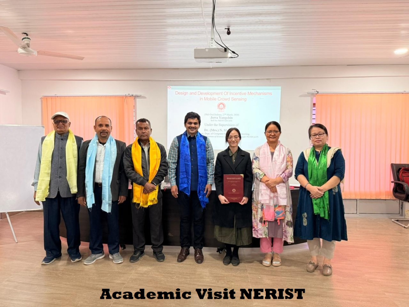 Academic visit to NERIST